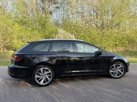 Begagnad Seat Leon FR 180 HK (132 kW) 2016 Svart Kombi
