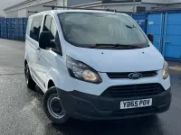 Used Ford Transit Custom 100 HP (73 kW) 2016 White Van