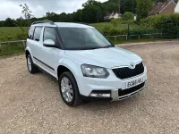 Used Skoda Yeti SE L 110 HP (80 kW) 2017 White SUV