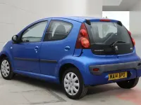 Begagnad Peugeot 107 Active 68 HK (50 kW) 2014 Blå Halvkombi