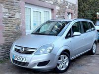 Used Vauxhall Zafira 2013 Silver MPV