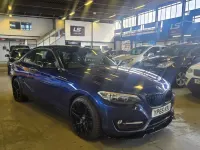 Used BMW 218 Sport Line 2015 Blue Coupe