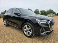 Used Audi Q3 S-Line 150 HP (110 kW) 2019 Black SUV