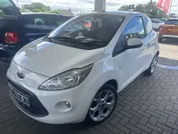 Used Ford Ka Titanium 69 HP (50 kW) 2013 White Hatchback