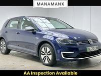 Used VW e-Golf 99 kW (135 HP) 2020 Blue Hatchback