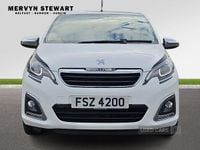Begagnad Peugeot 108 Collection 2021 Vit Halvkombi
