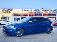 Used Audi S3 Sportback 300 HP (220 kW) 2015 Blue Hatchback