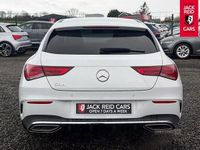 Used Mercedes CLA180 AMG line 2019 White Sedan