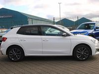 Used Skoda Fabia Colour Edition 94 HP (69 kW) 2023 Candy white body / graphite grey metallic roof Hatchback