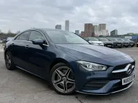 Used Mercedes CLA220 AMG Line Premium 2019 Blue Sedan