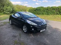 Used Peugeot 207 Sport 2009 Black Cabriolet
