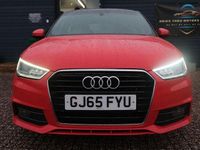 Used Audi A1 Sportback S-Line 125 HP (91 kW) 2015 Red Hatchback