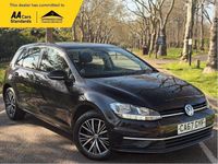 Used VW Golf VII SE 125 HP (91 kW) 2017 Black Hatchback