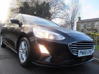 Used Ford Focus Zetec 125 HP (91 kW) 2018 Black Hatchback