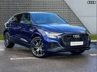 Used Audi Q8 Black Edition 340 HP (250 kW) 2022 Blue SUV