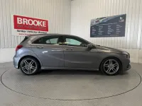 Used Mercedes A200 AMG line 136 HP (100 kW) 2017 Grey Hatchback
