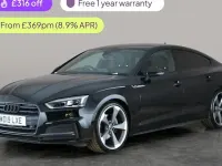 Used Audi A5 Sportback Black Edition 190 HP (139 kW) 2019 Black Hatchback