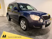 Used Skoda Yeti SE 105 HP (77 kW) 2013 Blue SUV