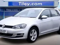 Used VW Golf VII Match 120 HP (88 kW) 2015 Silver Hatchback