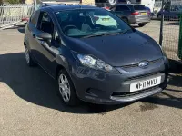 Used Ford Fiesta 70 HP (51 kW) 2011 Blue Hatchback