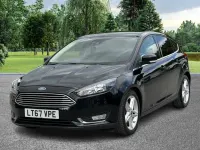 Used Ford Focus Titanium 125 HP (91 kW) 2017 Black Hatchback