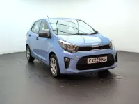 Used Kia Picanto 2022 Blue Hatchback