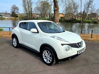 Used Nissan Juke Acenta 117 HP (86 kW) 2013 White SUV