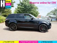 Used Land Rover Range Rover Sport Autobiography Dynamic 510 HP (375 kW) 2017 Black SUV