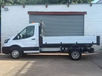 Used Ford Transit S 130 HP (95 kW) 2022 White Cabriolet