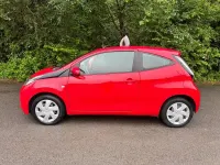 Used Toyota Aygo X-play 69 HP (50 kW) 2015 Red Hatchback
