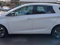 Begagnad Renault Zoe Dynamique 80 kW (109 HK) 2019 Vit Halvkombi