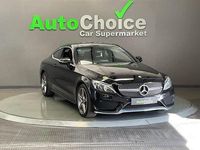 Used Mercedes C220 AMG line 170 HP (125 kW) 2017 Black Coupe