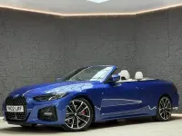 Used BMW 420 Cabriolet M Sport 2022 Blue Cabriolet