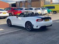 Used Abarth 124 Spider 170 HP (125 kW) 2018 White Cabriolet