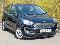 Used Ford Ka Plus Zetec 70 HP (51 kW) 2018 Black Hatchback