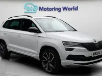 Used Skoda Karoq SportLine 150 HP (110 kW) 2021 White SUV
