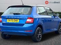 Used Skoda Fabia Colour Edition 95 HP (69 kW) 2020 Blue Hatchback