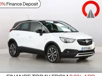 Used Vauxhall Crossland X Elite 110 HP (80 kW) 2019 White SUV