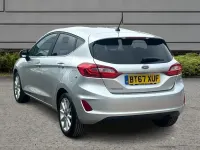 Used Ford Fiesta Titanium 99 HP (72 kW) 2017 Silver Hatchback