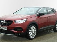 Used Vauxhall Grandland X Elite 130 HP (95 kW) 2020 Red SUV