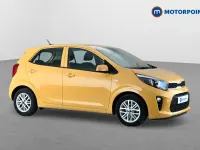 Used Kia Picanto 2021 Yellow Hatchback