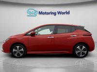 Used Nissan Leaf Tekna 160 kW (218 HP) 2021 Red Hatchback