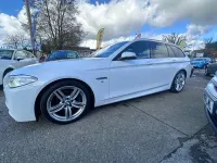 Begagnad BMW 520 M Sport 2014 Vit Kombi