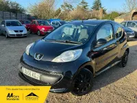 Used Peugeot 107 68 HP (50 kW) 2006 Black Hatchback
