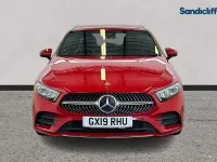 Usado Mercedes A200 AMG line 163 HP (119 kW) 2020 Vermelho Citadino