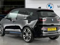 Used BMW i3 Comfort Edition 135 kW (184 HP) 2021 Fluid black with blue highlight Hatchback