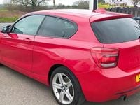 Used BMW 116 Sport Line 2014 Red Hatchback