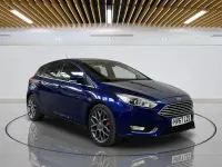 Używany Ford Focus Titanium X 120 KM (88 kW) 2017 Niebieski Hatchback