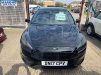 Used Ford Focus Zetec 2017 Black Hatchback