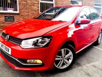 Used VW Polo Edition 60 HP (44 kW) 2017 Red Hatchback